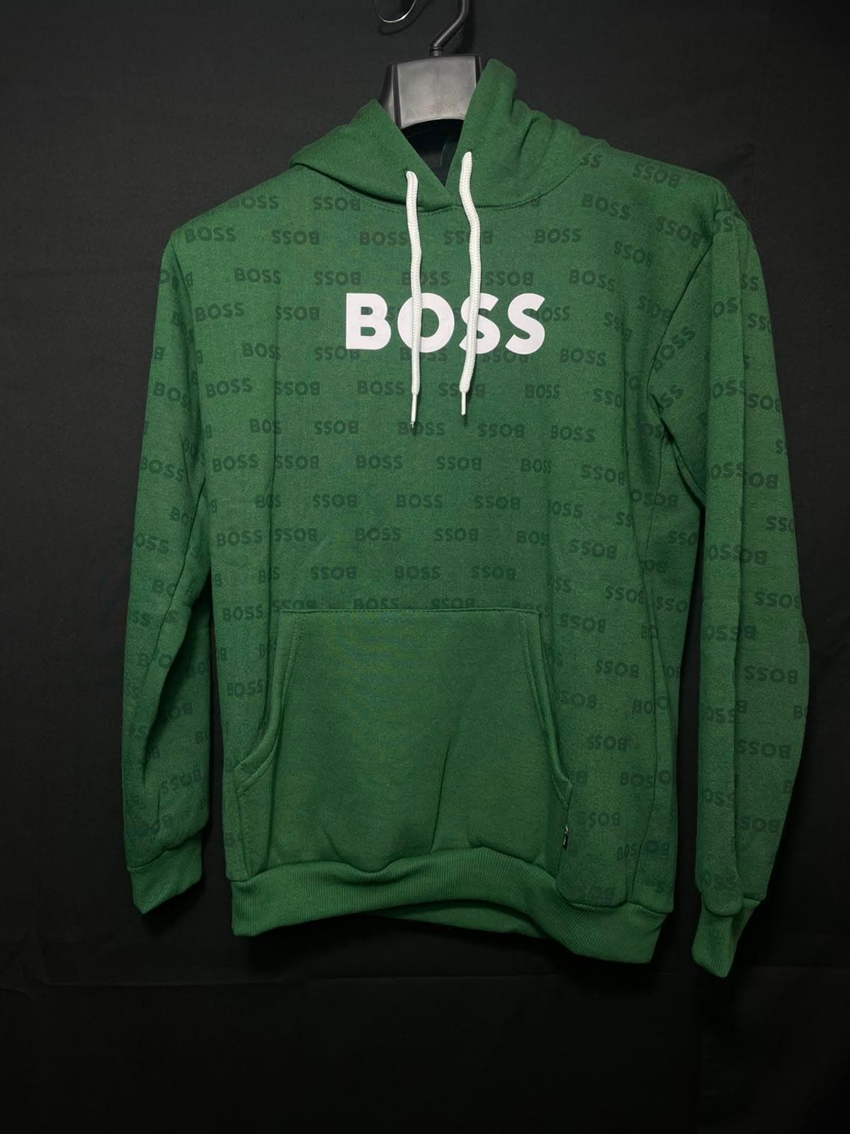 Moletom Canguru Boss Verde