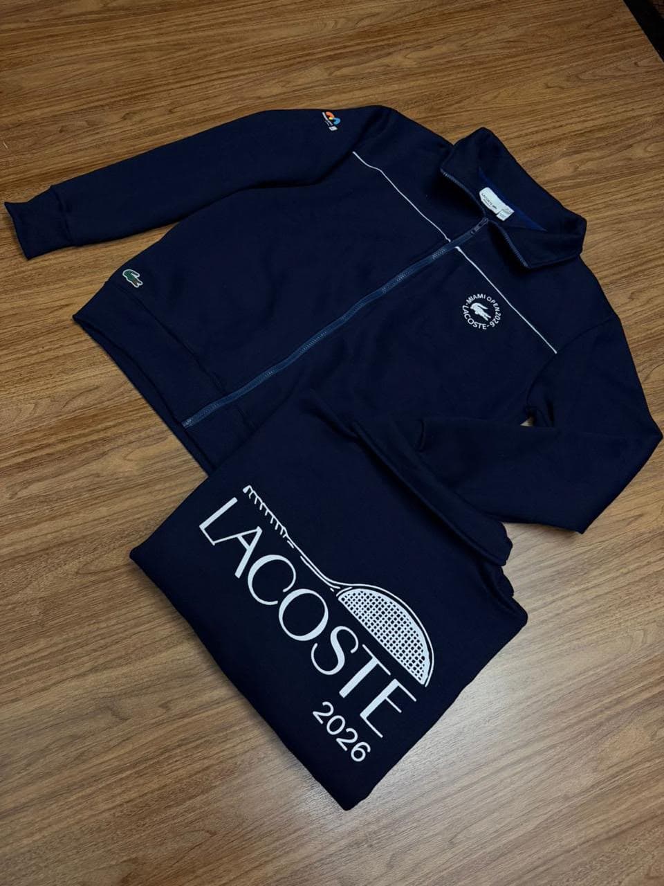 Conjunto Lacoste Azul Marinho